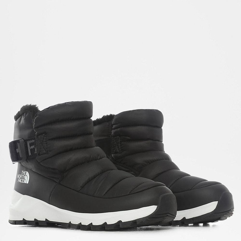 The North Face Boots Womens Australia - The North Face Thermoball™ Pull-On Black / White (ZIK-302564